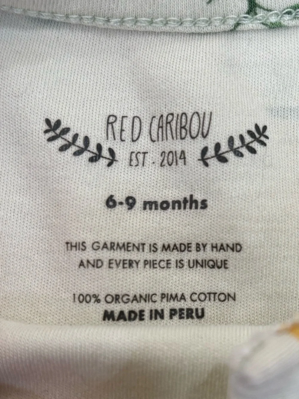 Red Caribou Pima Cotton Leopard Shortalls One Piece